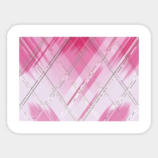 Diagonal stripes background 3 Sticker